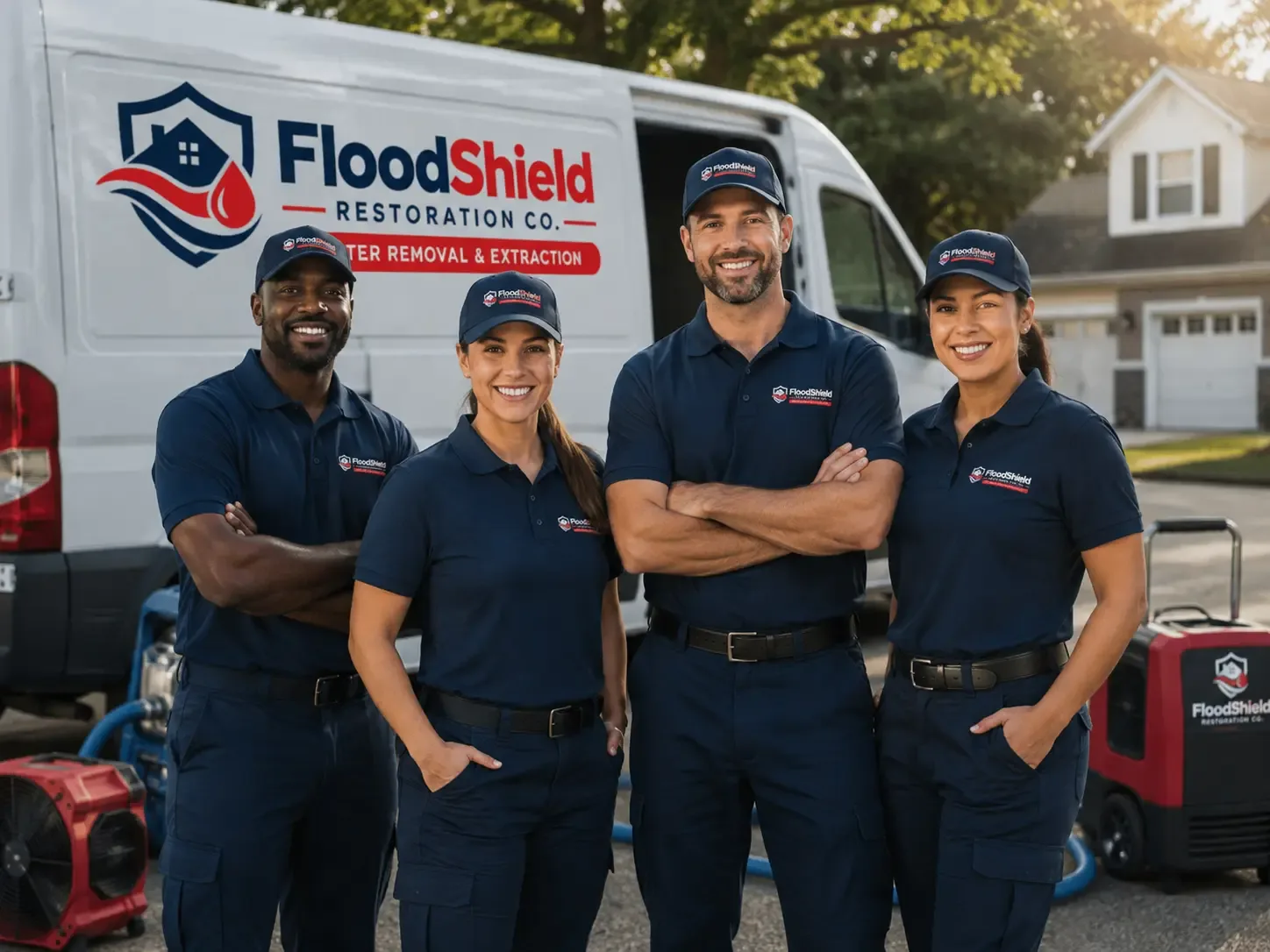 Flood Damage Restoration company in Oak Hall, VA